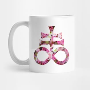 Floral Leviathan's Cross Mug